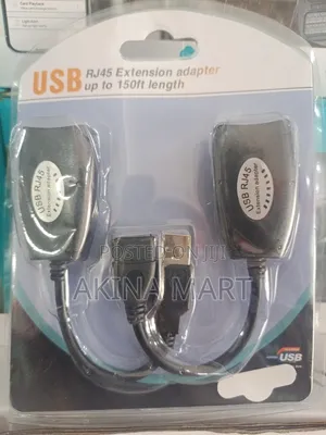 Usb Rj45 Extension Adapter Up to 150ft Length