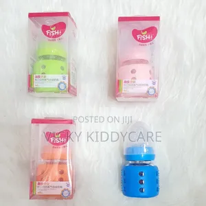 One Piece Glass Bottle With Silicone Cover for Baby