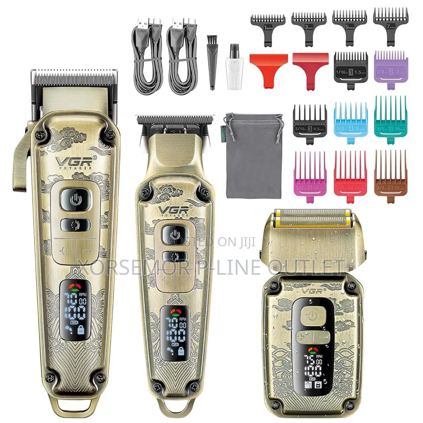 3 in 1 VGR Hair Clipper
