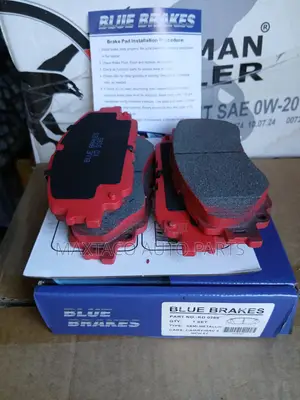 Blue Brakes Kd0265 Semi-Metalic Brake Pad-Front for Toyota Camry