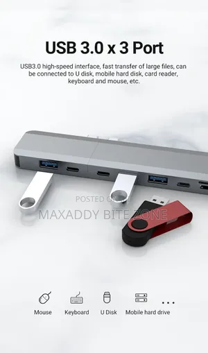 Usb-c Docking Station 10 In 1 Magnetic Hub With Dual
Monitor