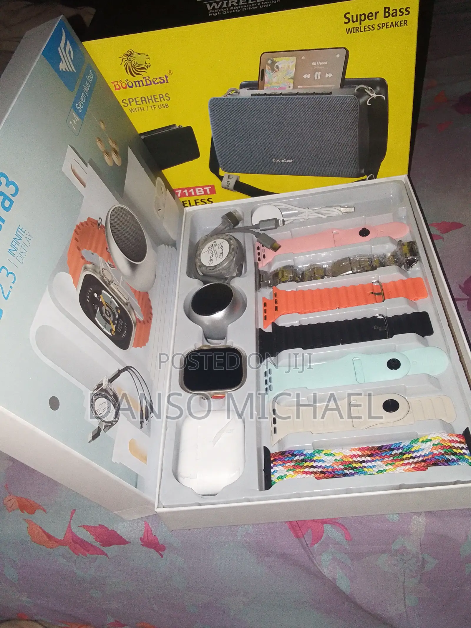 H92 Ultra 3 Big 2.3 Smart Watch, Including Airpod Pro 6, Mini Bluetoot