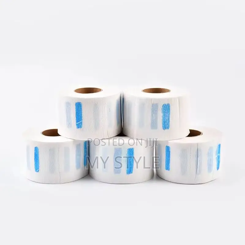 Barber Neck Roll Ruffles 5 Rolls Disposable Neck Tape