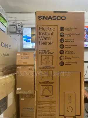 Nasco 4500 Watts Sapphire Enamel Tank Instant Water Heater