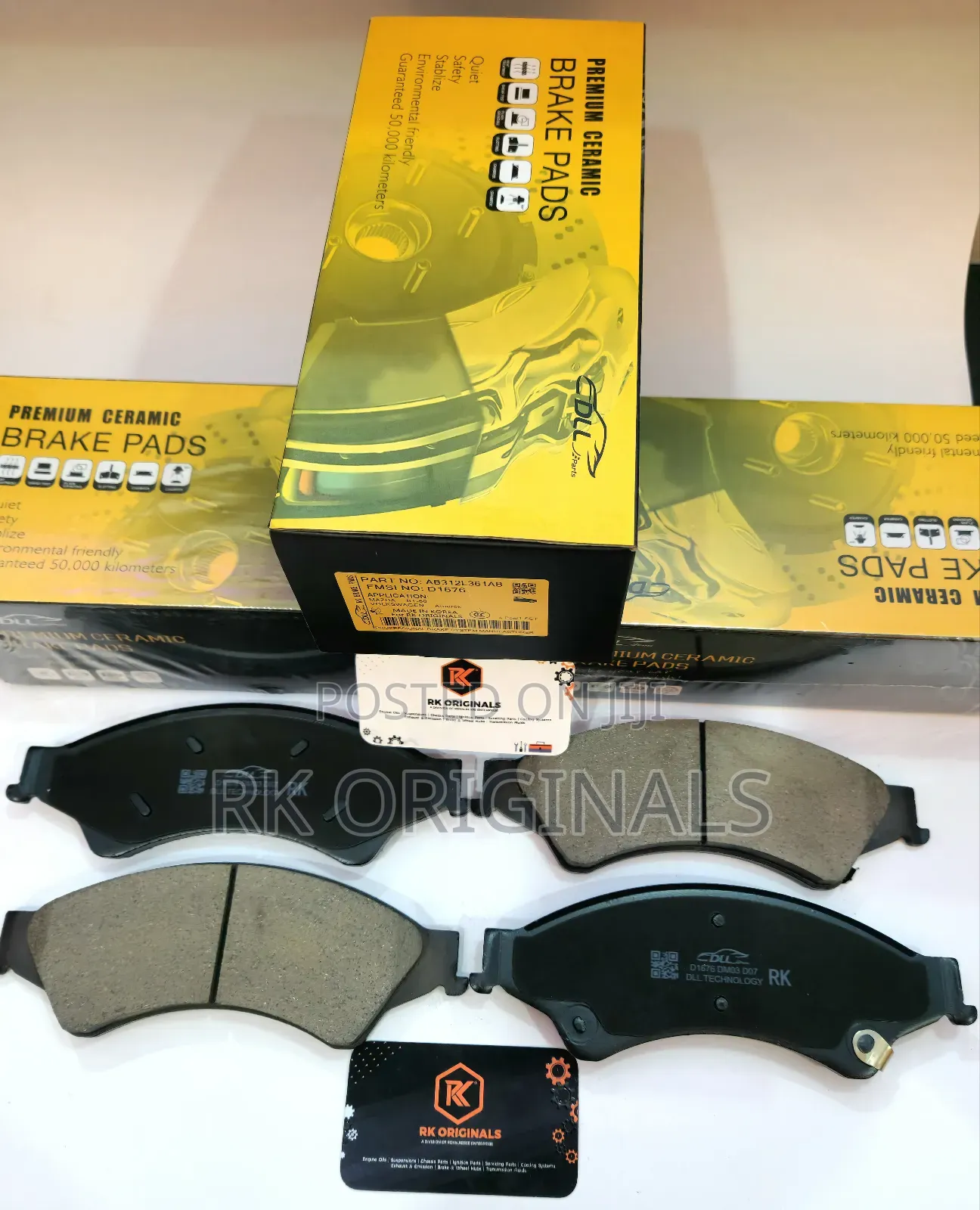 Ford Ranger T6/Mazda Bt50 Ceramic Front Brake Pads