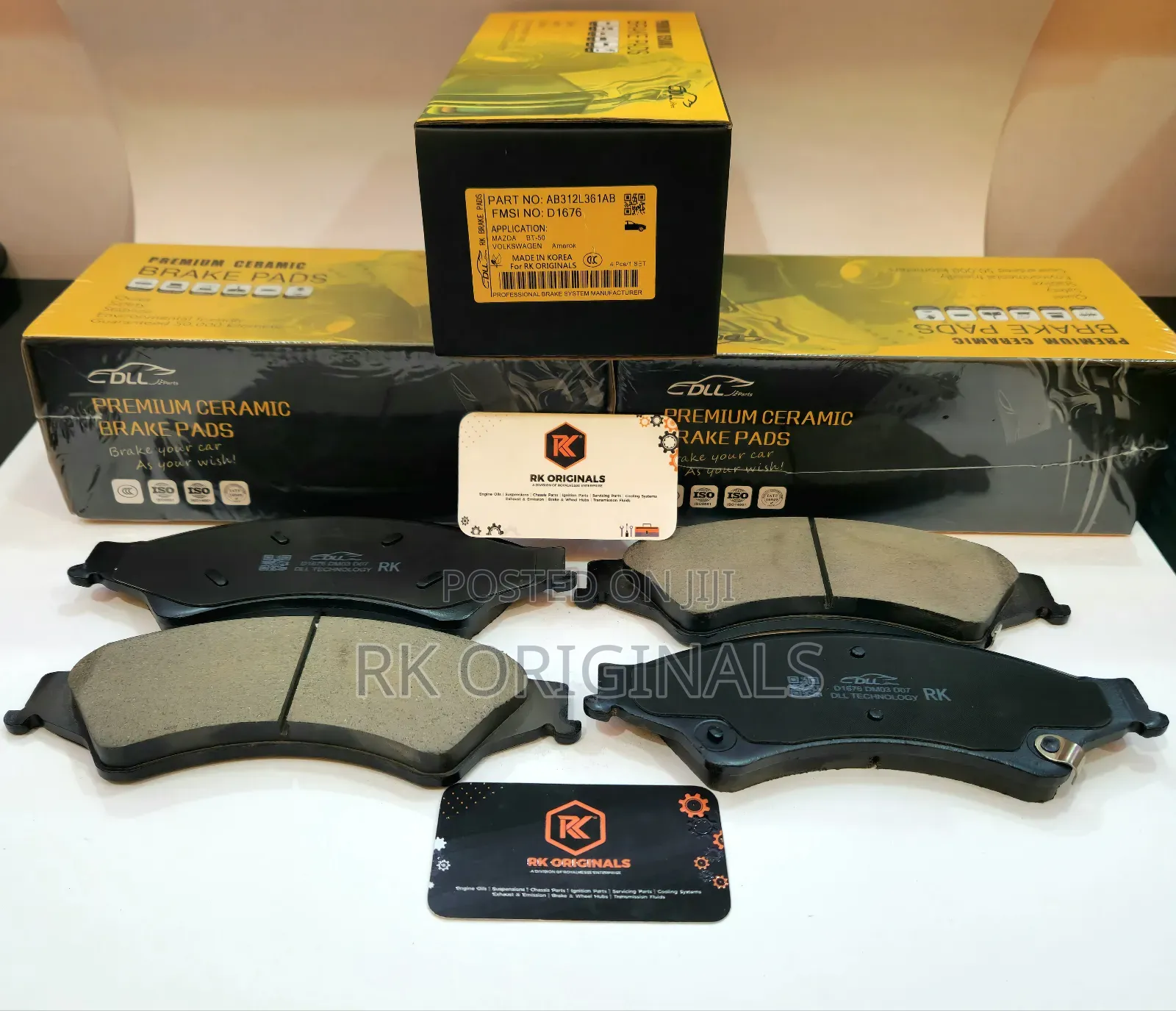 Ford Ranger T6/Mazda Bt50 Ceramic Front Brake Pads