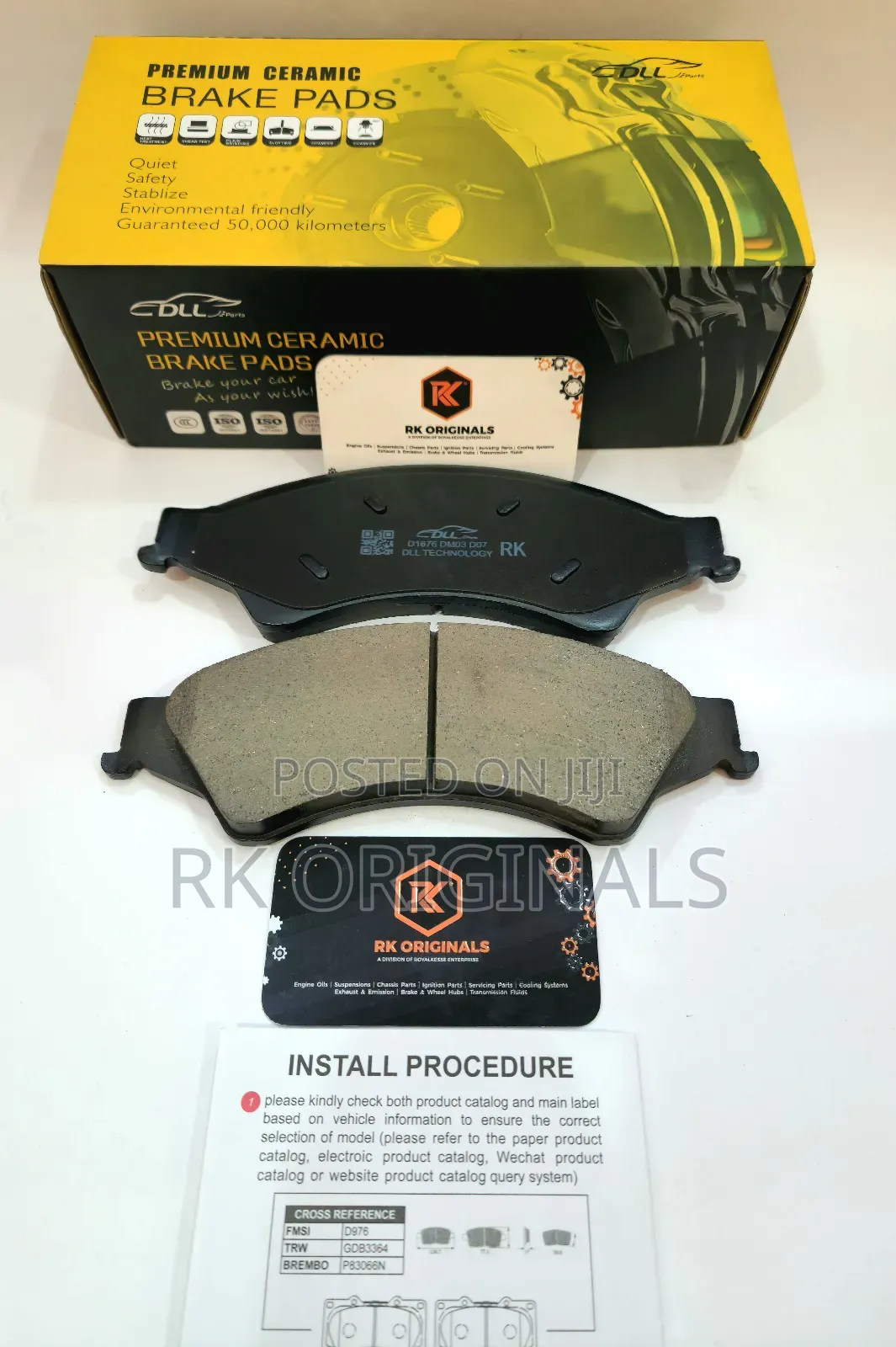 Ford Ranger T6/Mazda Bt50 Ceramic Front Brake Pads