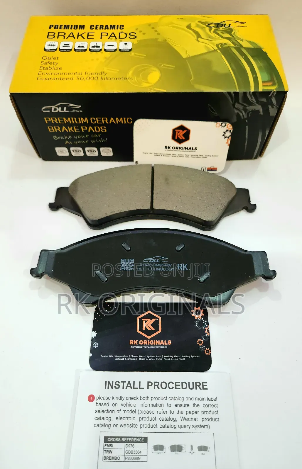 Ford Ranger T6/Mazda Bt50 Ceramic Front Brake Pads