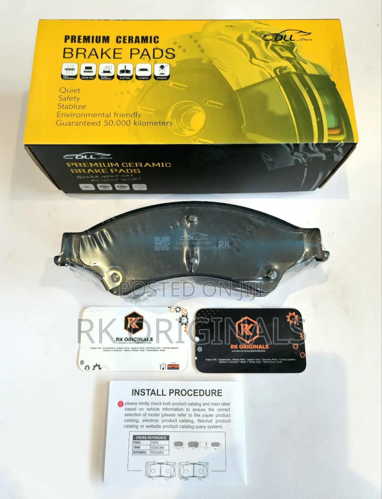 Ford Ranger T6/Mazda Bt50 Ceramic Front Brake Pads