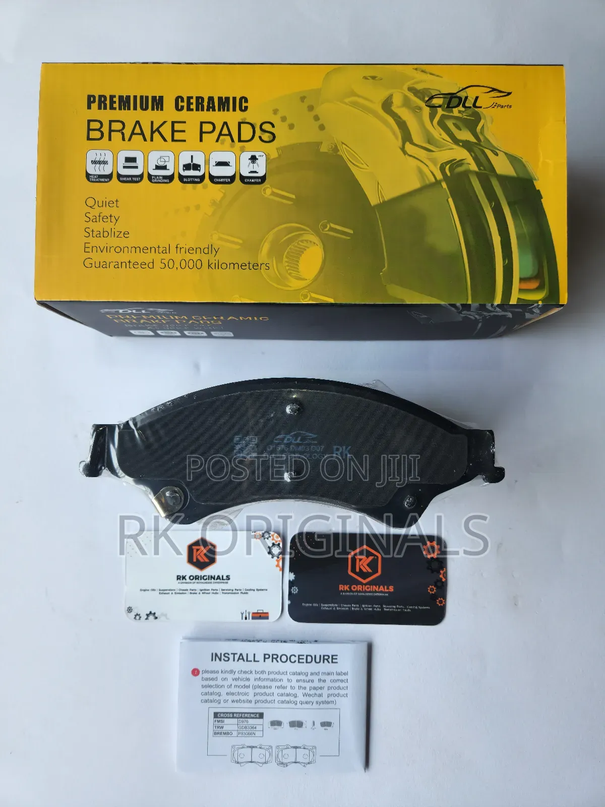 Ford Ranger T6/Mazda Bt50 Ceramic Front Brake Pads