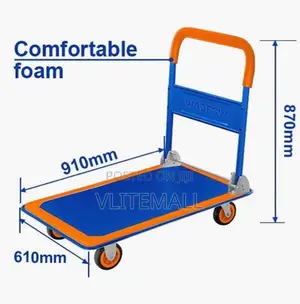 Wadfow Foldable Platform Hand Truck 300kg - Wwb1330