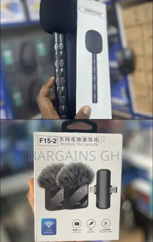 Wireless Microphone With Microphone Stand