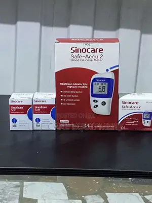 Sinocare Safe- Accu 2 Glucometer