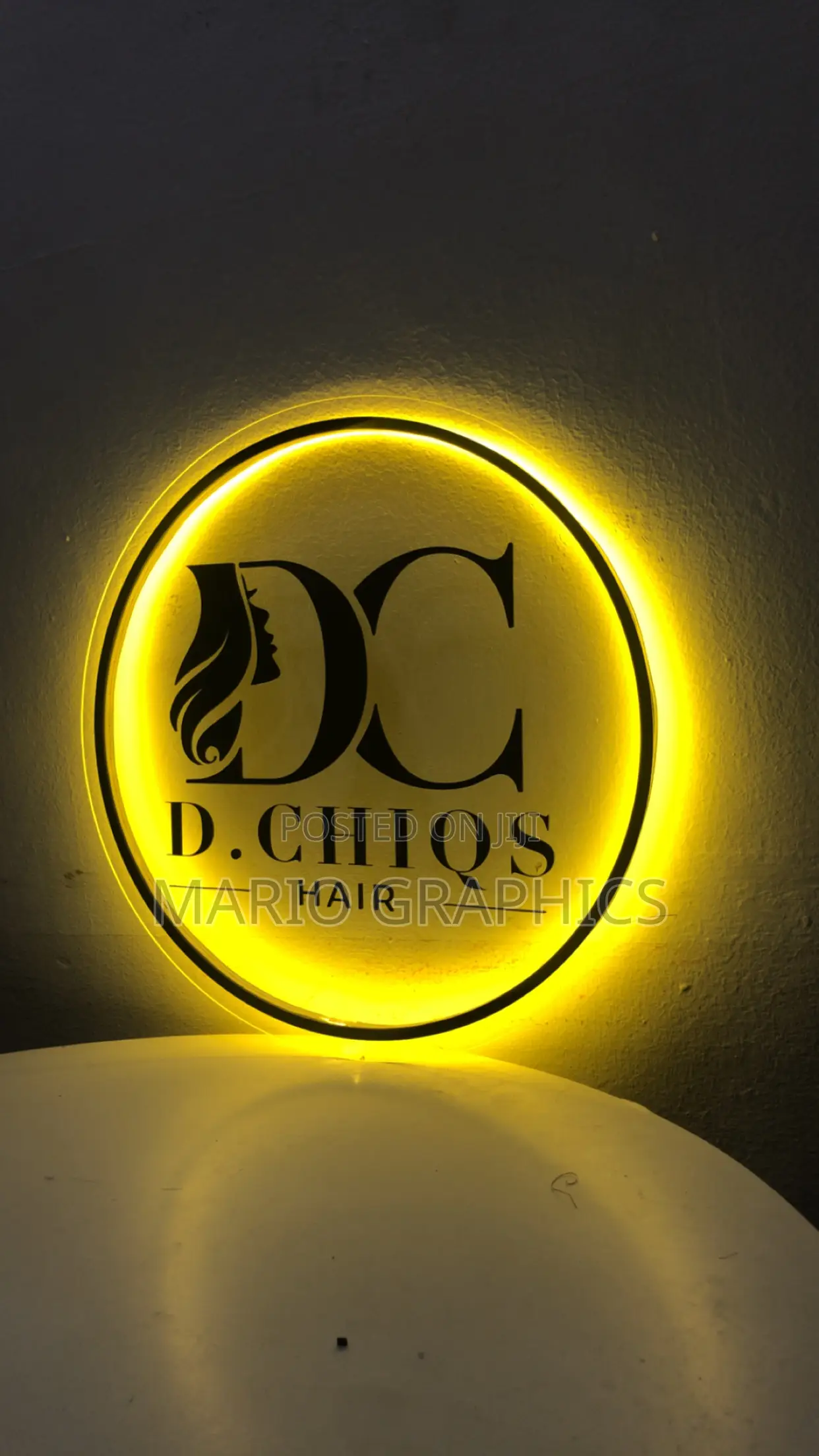 Custom Acrylic Logo With/Without Light(Indoor Signage)