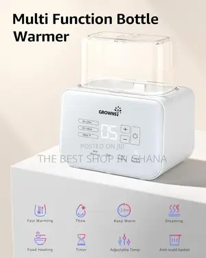 Bottle Warmer 8-in-1 Fast Baby Milk Warmer and Steriliser W/ LCD/Timer