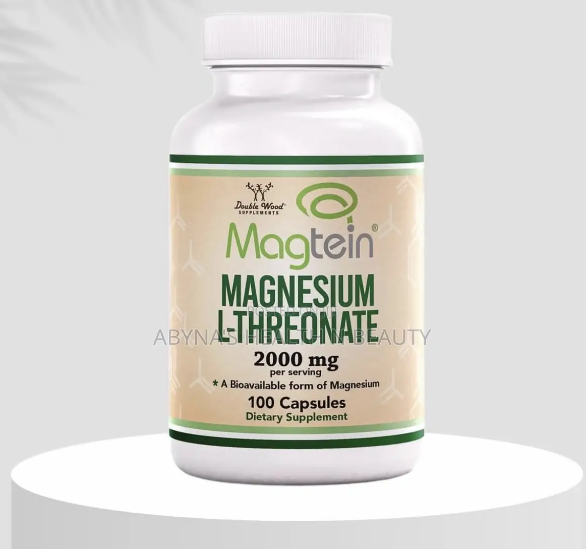 Magnesium L- Threonate Capsules 2000mg - 100 Capsules