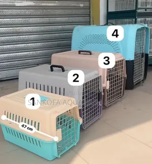 High Quality Plastic Traveling Dog Cages
