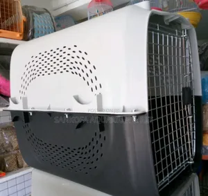 Plastic Traveling Dog Cage