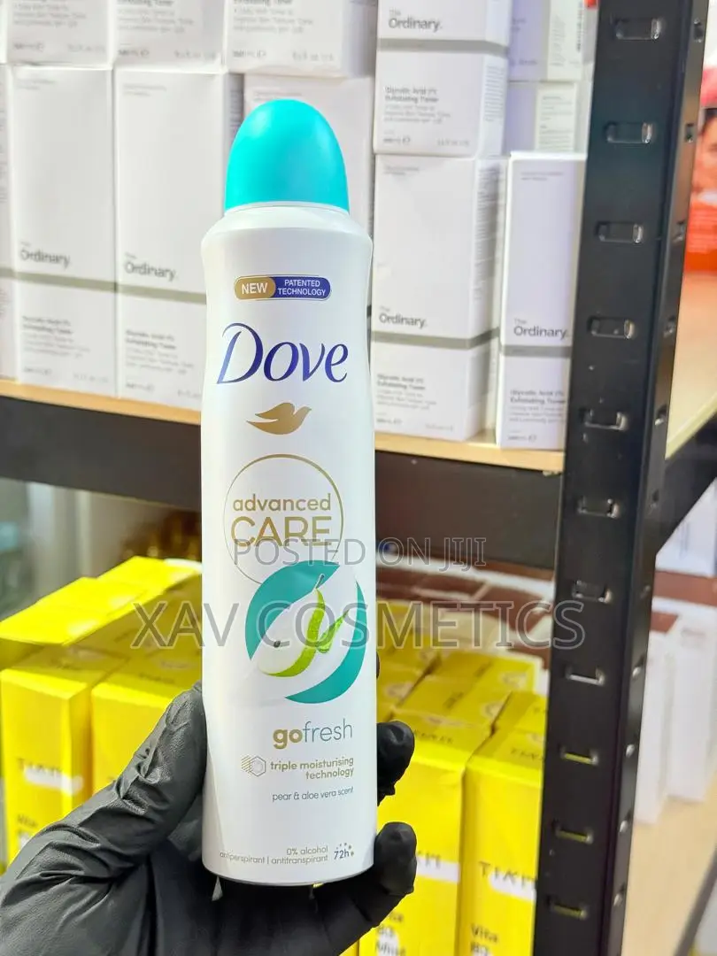 Dove 
Go Fresh Pear Aloe Vera Antiperspirant Spray