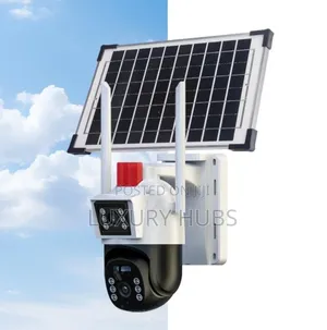 4mp Dual Lens Solar Powered CCTV