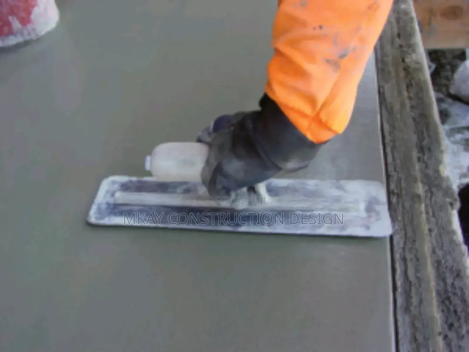 Chemical Broom Brush Concrete Demarcation Designs