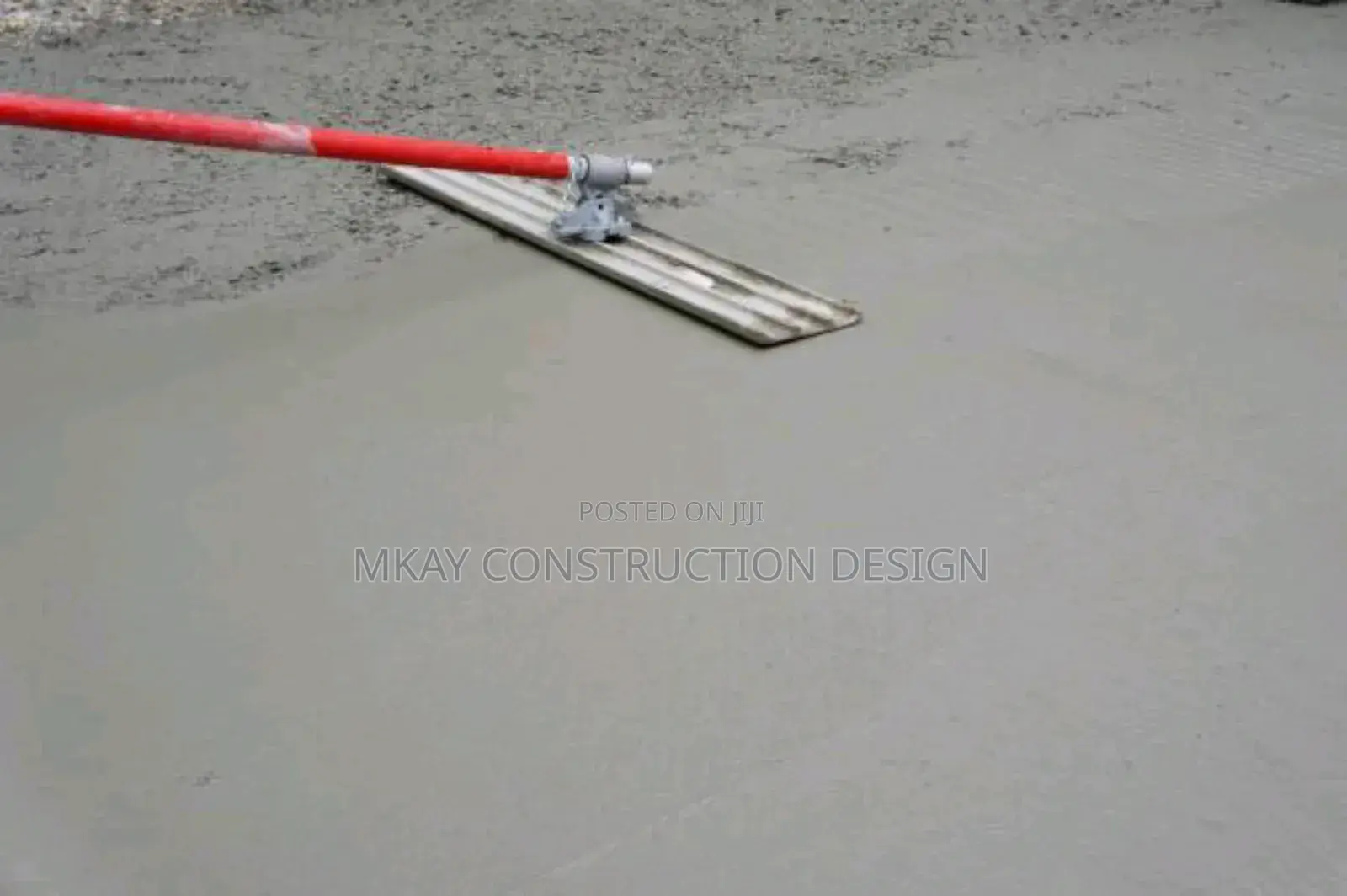 Chemical Broom Brush Concrete Demarcation Designs