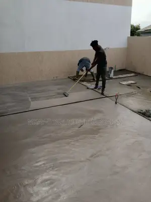 Chemical Broom Brush Concrete Demarcation Designs