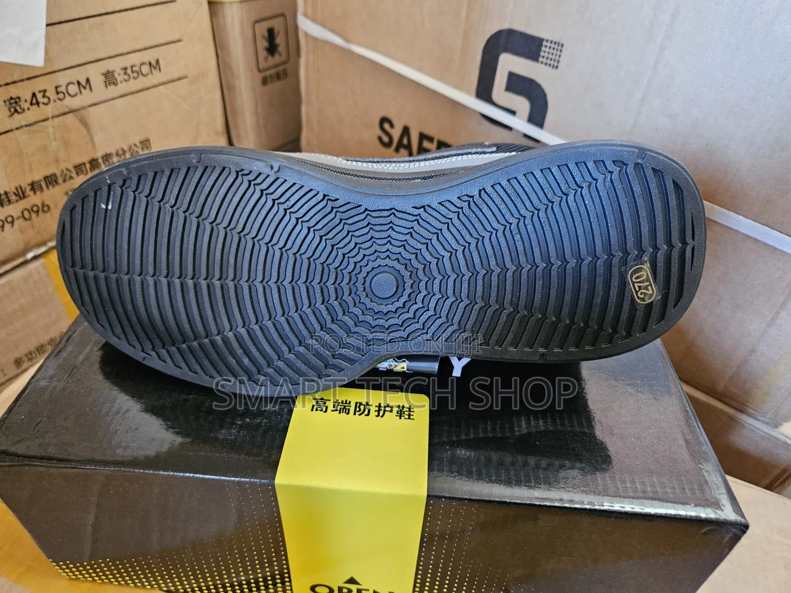 High Grade Casual Safety Shoe Boot + Metal Toes And Kevlar Mid Soles
