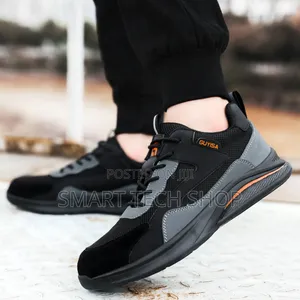 High Grade Casual Safety Shoe Boot + Metal Toes And Kevlar Mid Soles