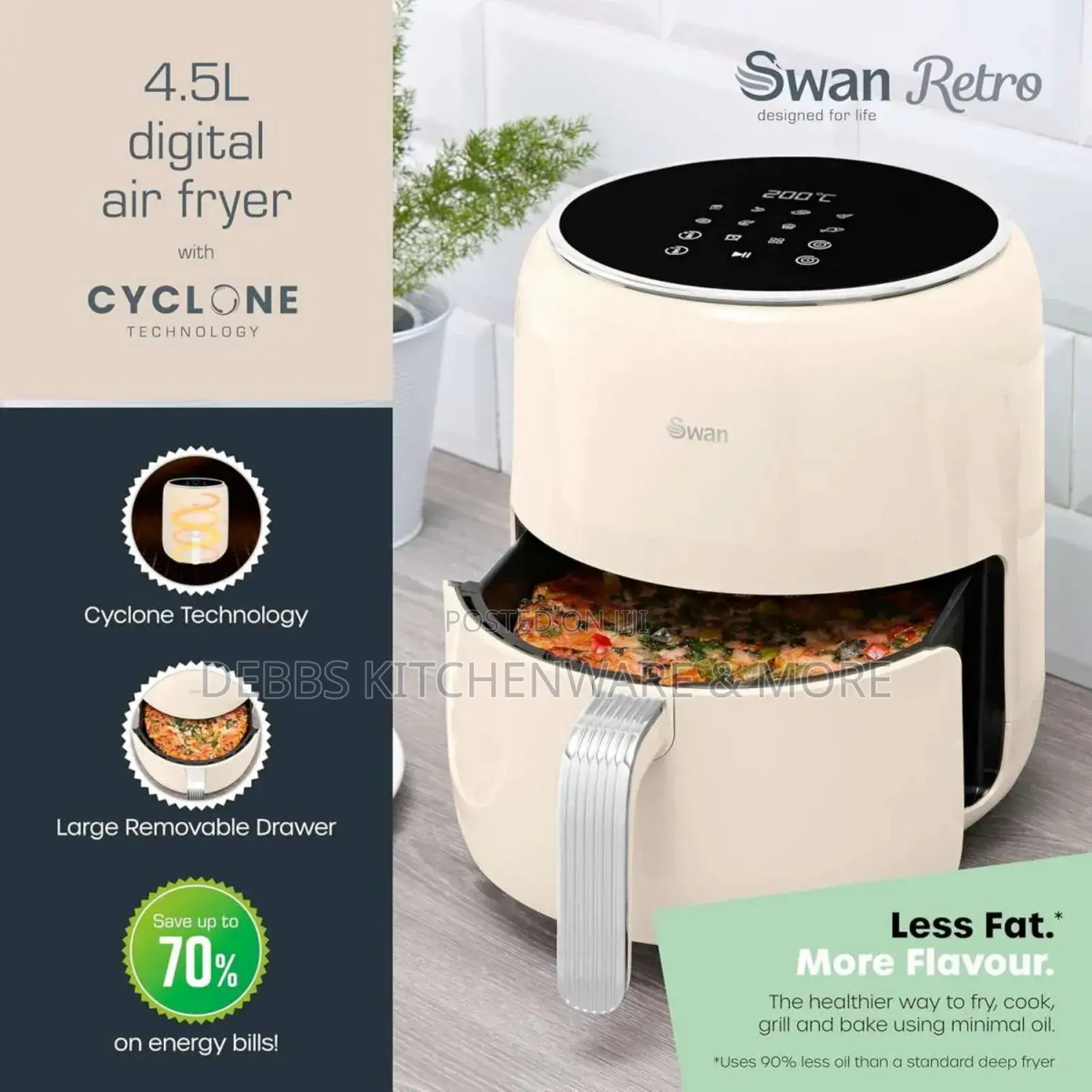 4.5litre Swan Air Fryer Uk