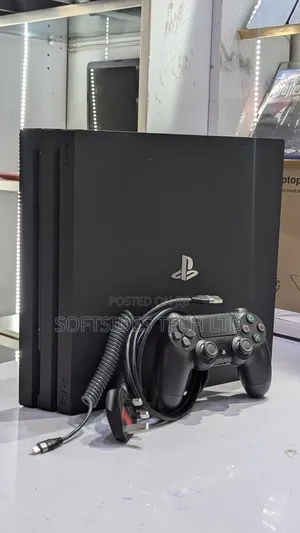 Very Neat Playstation 4 Pro With 15 Games and Accessories Shop Tested.
