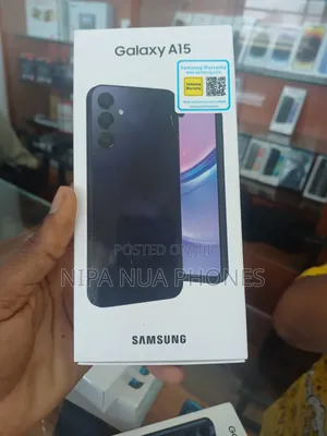 New Samsung Galaxy A15 128 GB Black