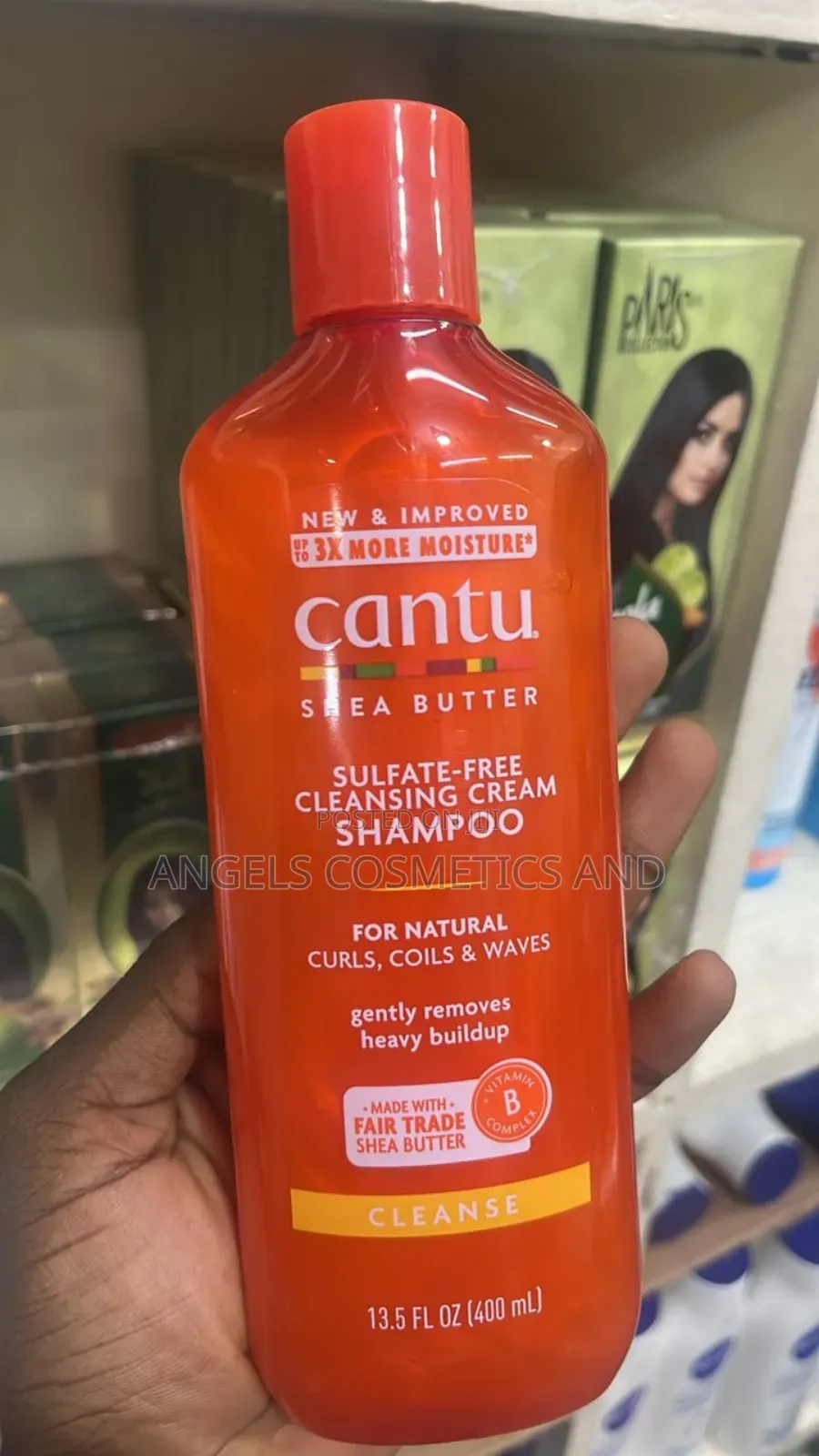 Cantu Sulfate Free Shampoo and Conditioner