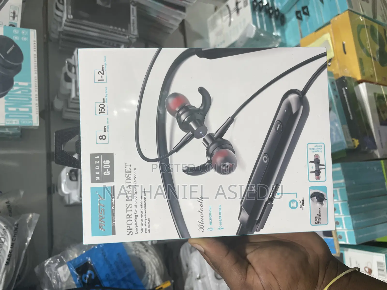 Ansty G-06 Bluetooth Sports Headset.