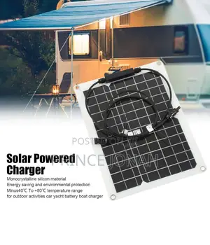 30w 18v Solar Panel, Monocrystalline Silicon Material