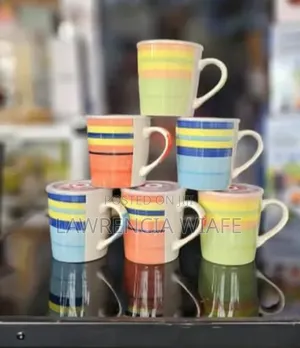 6pcs Mugs With Lid