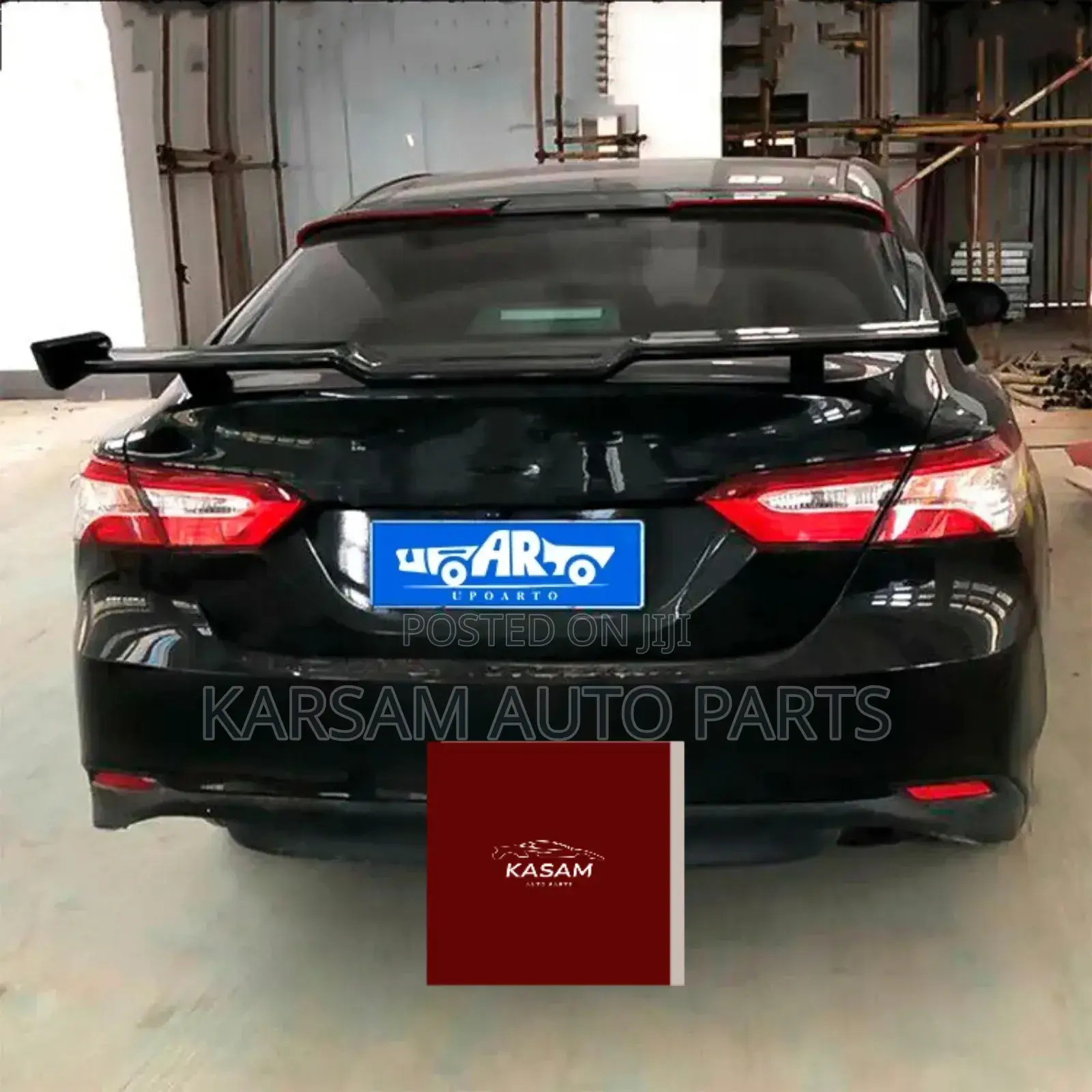 Toyota Camry 2018-2024 Boot Spoiler Sport Black Type