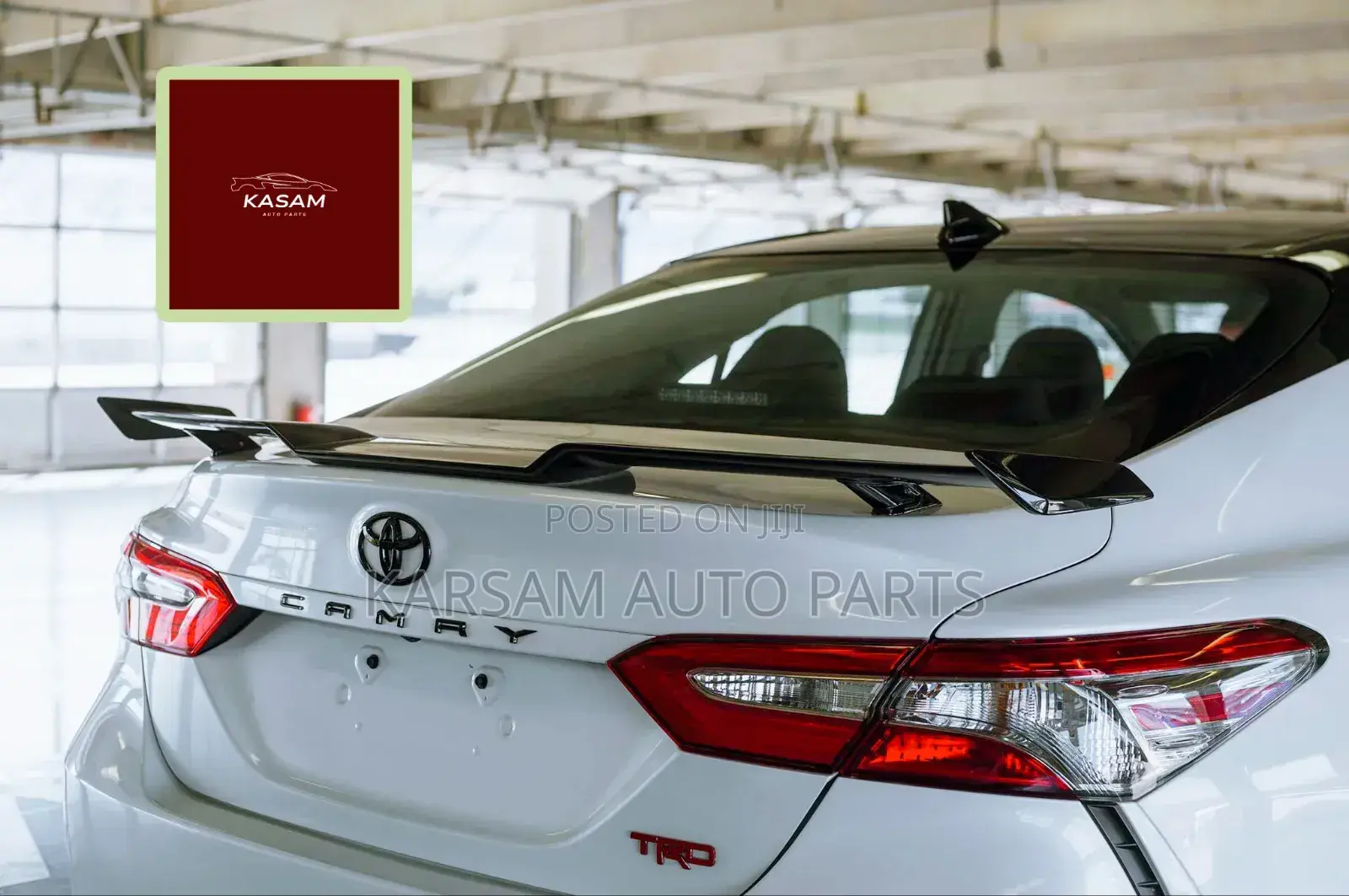 Toyota Camry 2018-2024 Boot Spoiler Sport Black Type