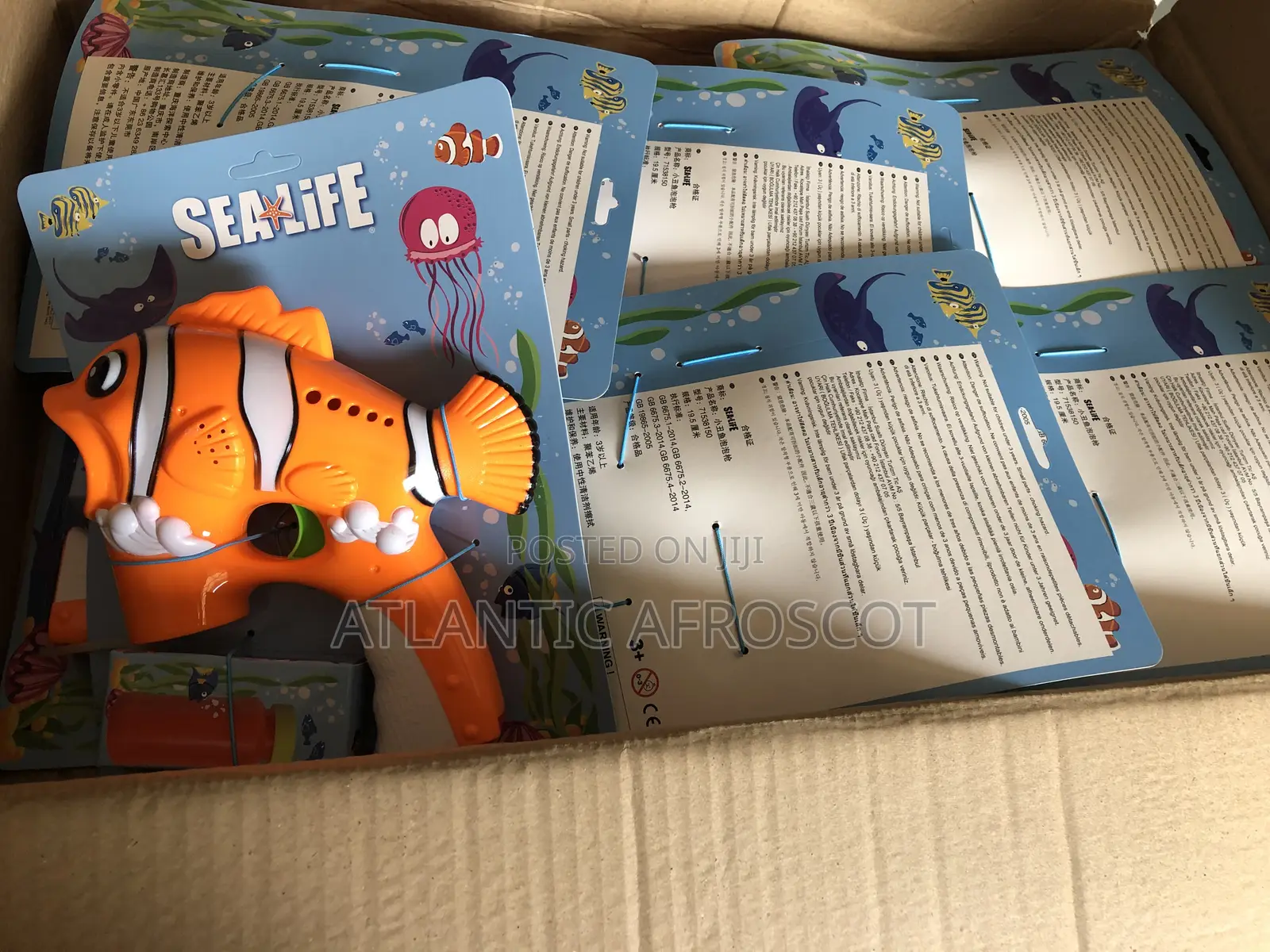 Clown Fish Electric Bubble Gun(Wholesale/Retail)