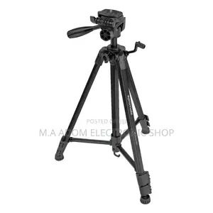 Promate 3 Sections Aluminium Alloy Tripod With Quick-Release Plate
