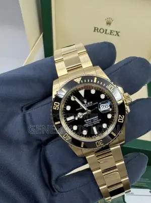 Rolex Submariner Yellow Numbers, Black Dial