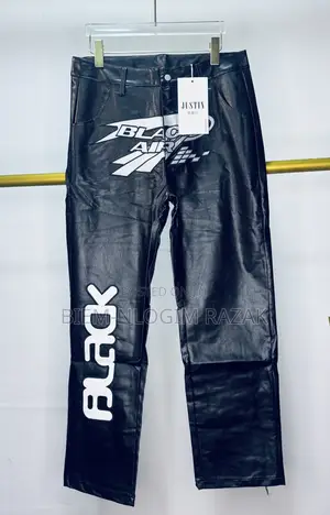 Black Air Topmost Quality Leather Down Available in Stock