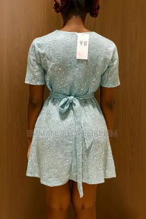 Deep v-Neck Silver Glitter Sequin Mini Dress