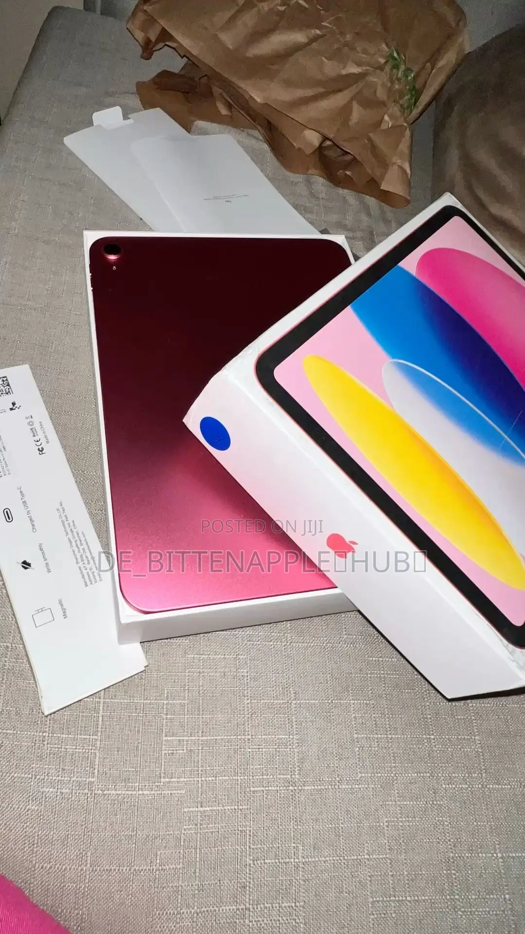 New Apple iPad Wi-Fi 128 GB Pink