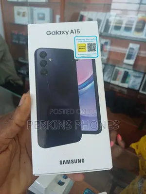 New Samsung Galaxy A15 128 GB Black
