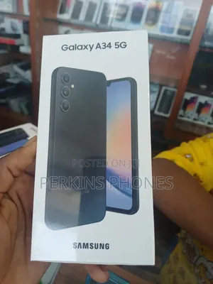 New Samsung Galaxy A34 5G 256 GB Black