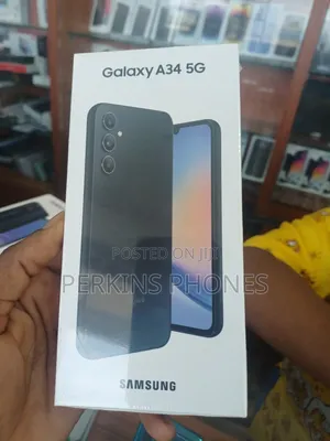 New Samsung Galaxy A34 5G 256 GB Black