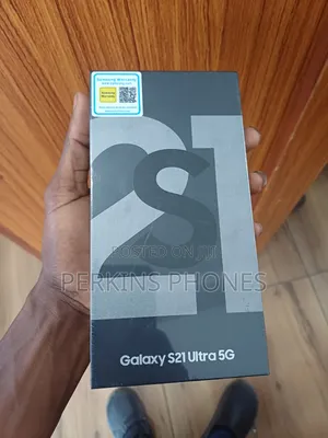New Samsung Galaxy S21 Ultra 5G 128 GB Black