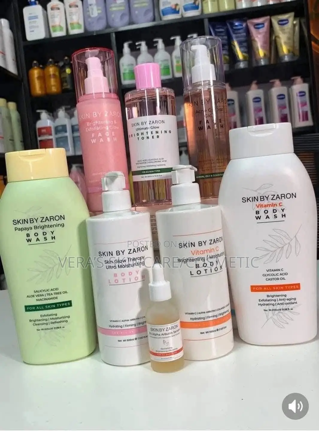 Skin By Zaron Cosmetics Products