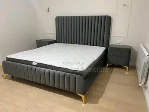 King Size Bed And Mattress And Two Sides